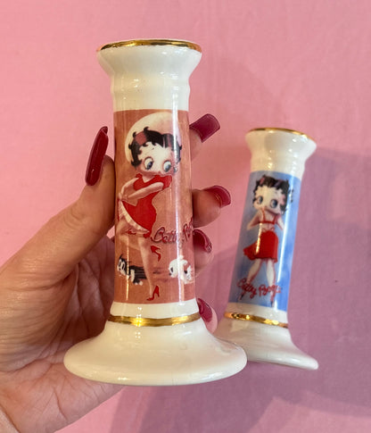 Betty Boop Candlestick Holders
