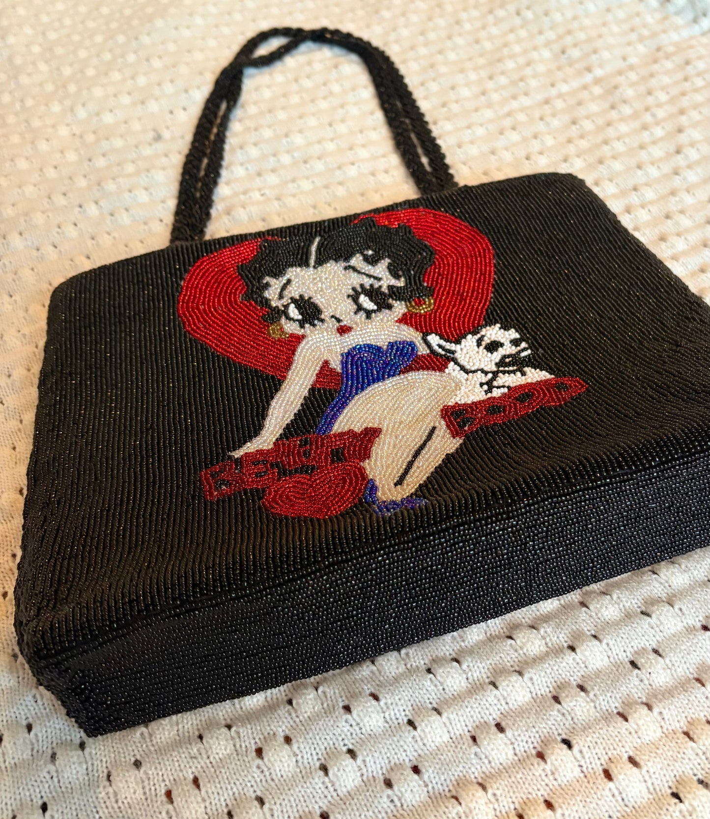 Betty Boop Beaded Bag