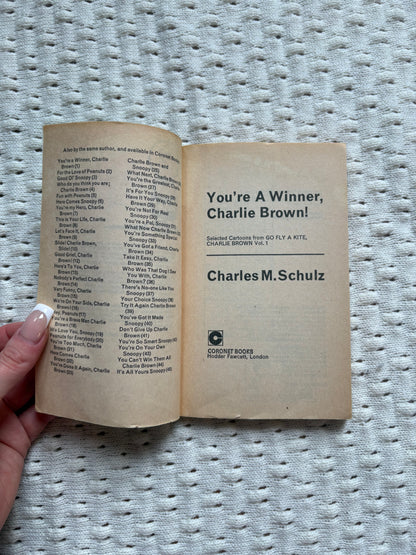 You’re a Winner, Charlie Brown! Book