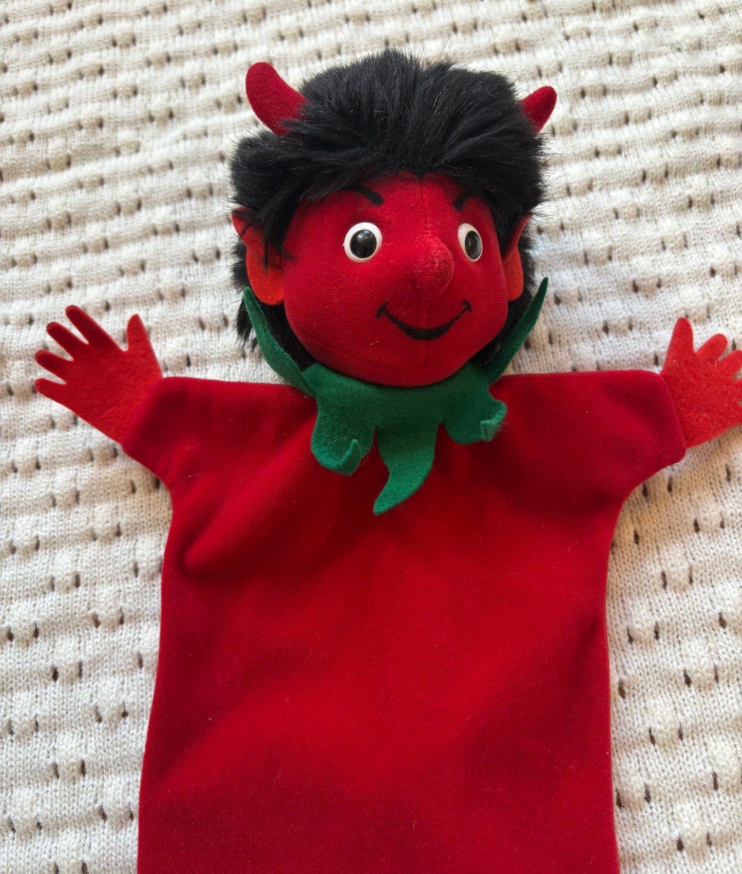 Steiff Red Devil Puppet