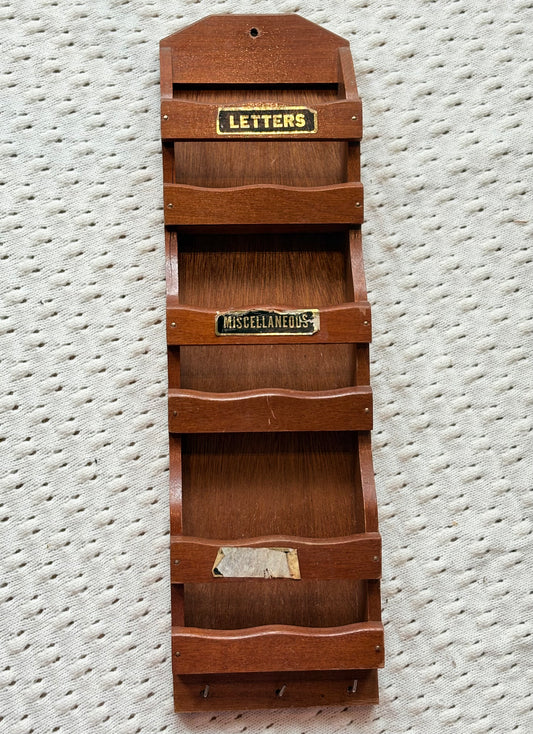Farmhouse Letter Rack