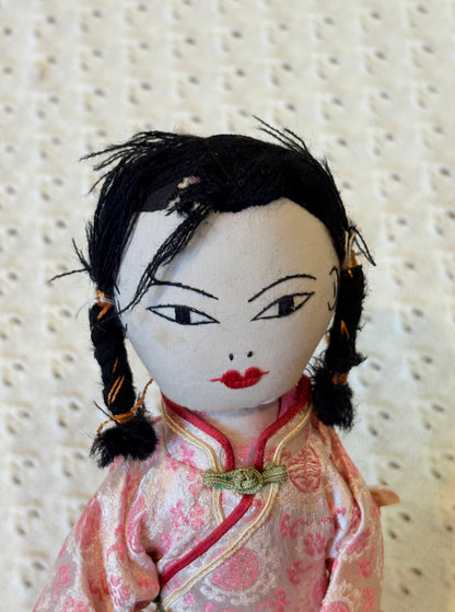 Vintage Japanese Cloth Doll