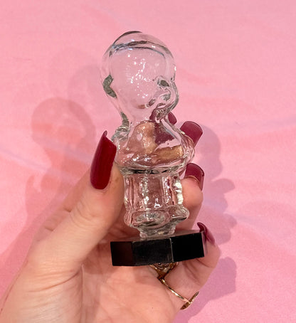 Glass Kewpie Doll Bottle