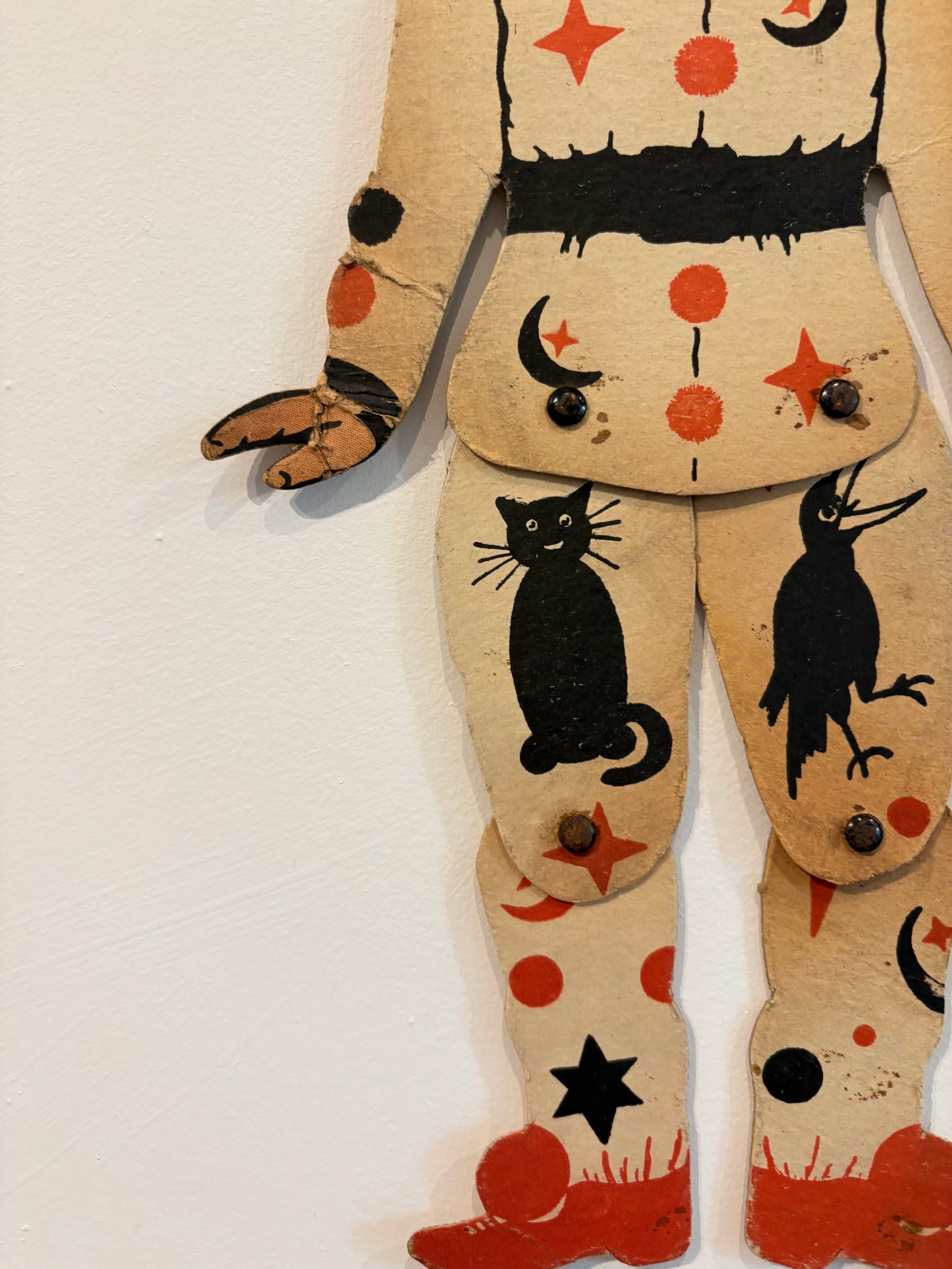 Antique Cardboard Clown