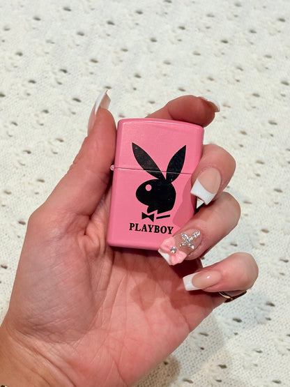 Y2K Pink Playboy Lighter