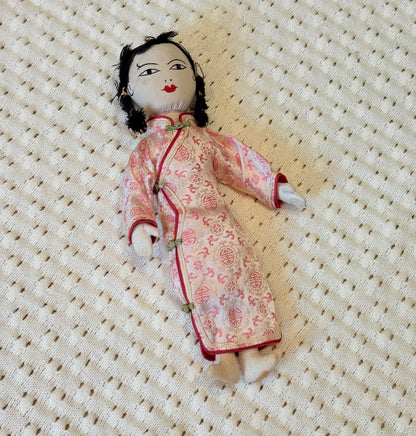 Vintage Japanese Cloth Doll