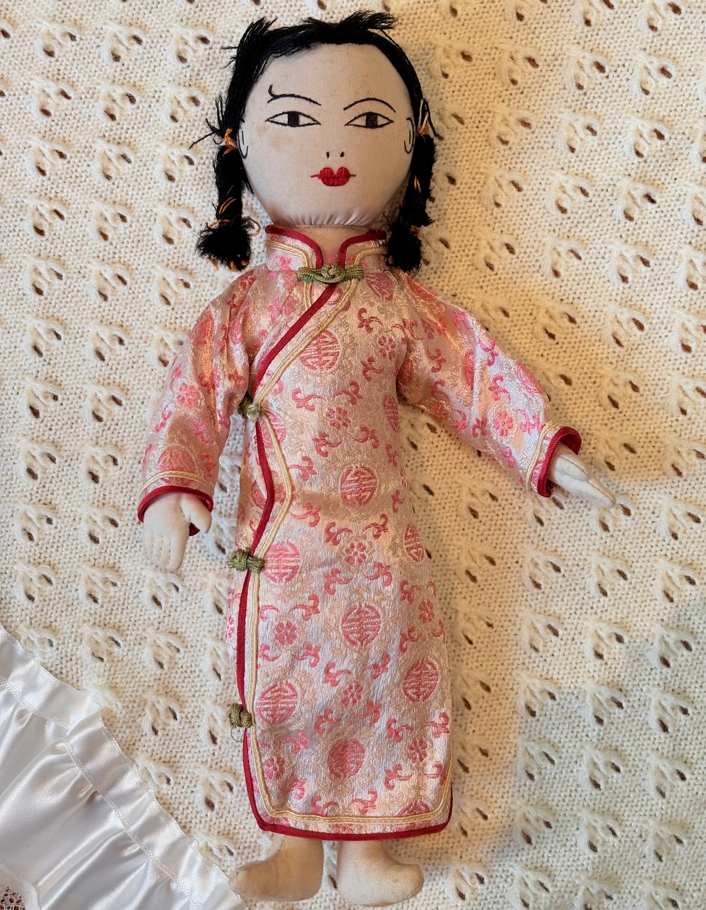 Vintage Japanese Cloth Doll