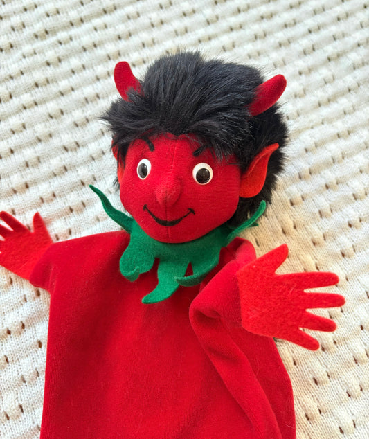 Steiff Red Devil Puppet