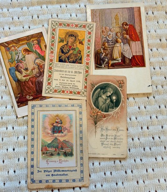 Assortment of Prayer Cards