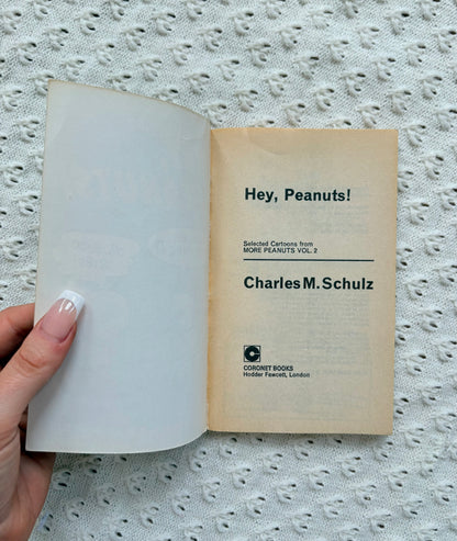 Hey, Peanuts book