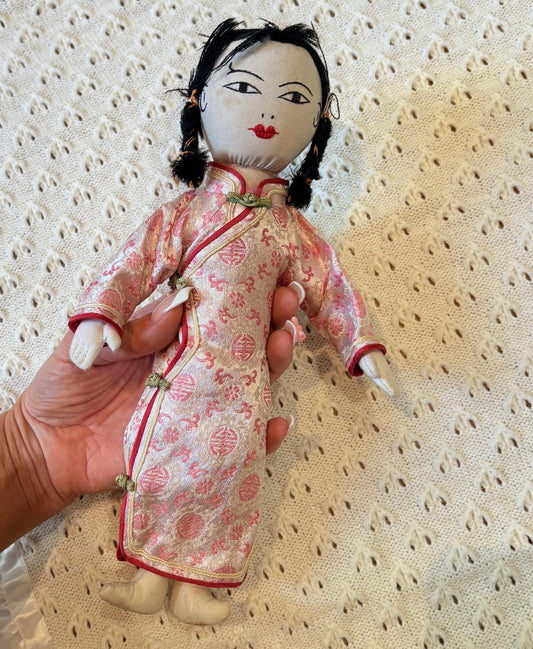 Vintage Japanese Cloth Doll