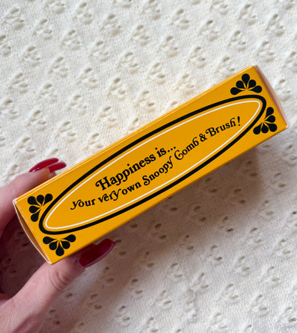 1970 Snoopy X Avon Brush Set