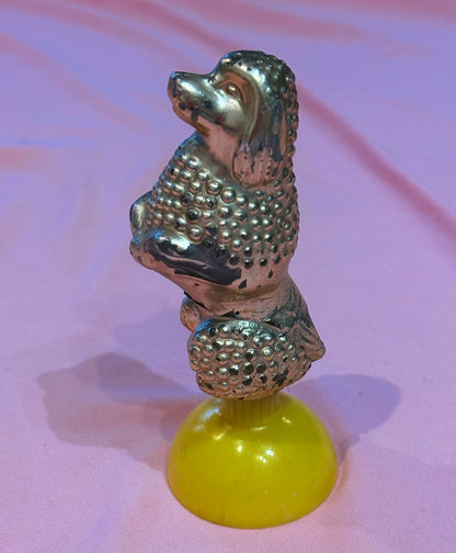Kitsch Poodle Glass Bottle