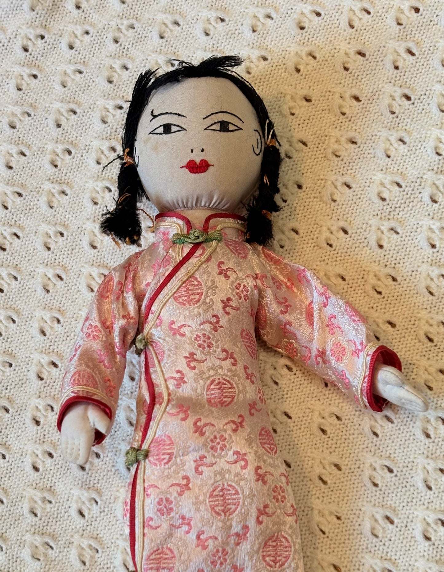 Vintage Japanese Cloth Doll