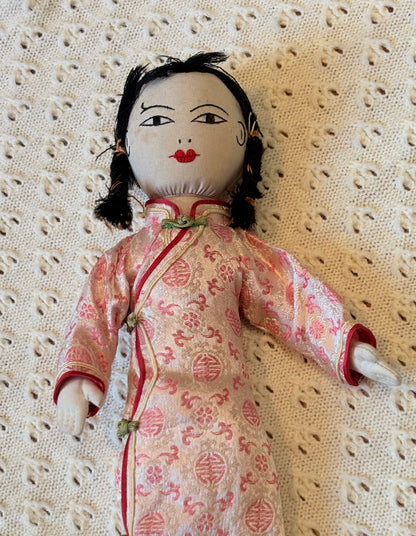 Vintage Japanese Cloth Doll