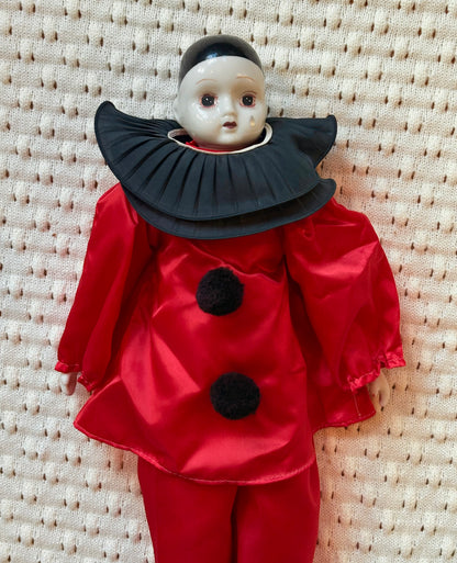 Porcelain Pierrot Doll