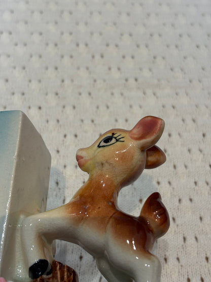 Vintage Fawn Bookends