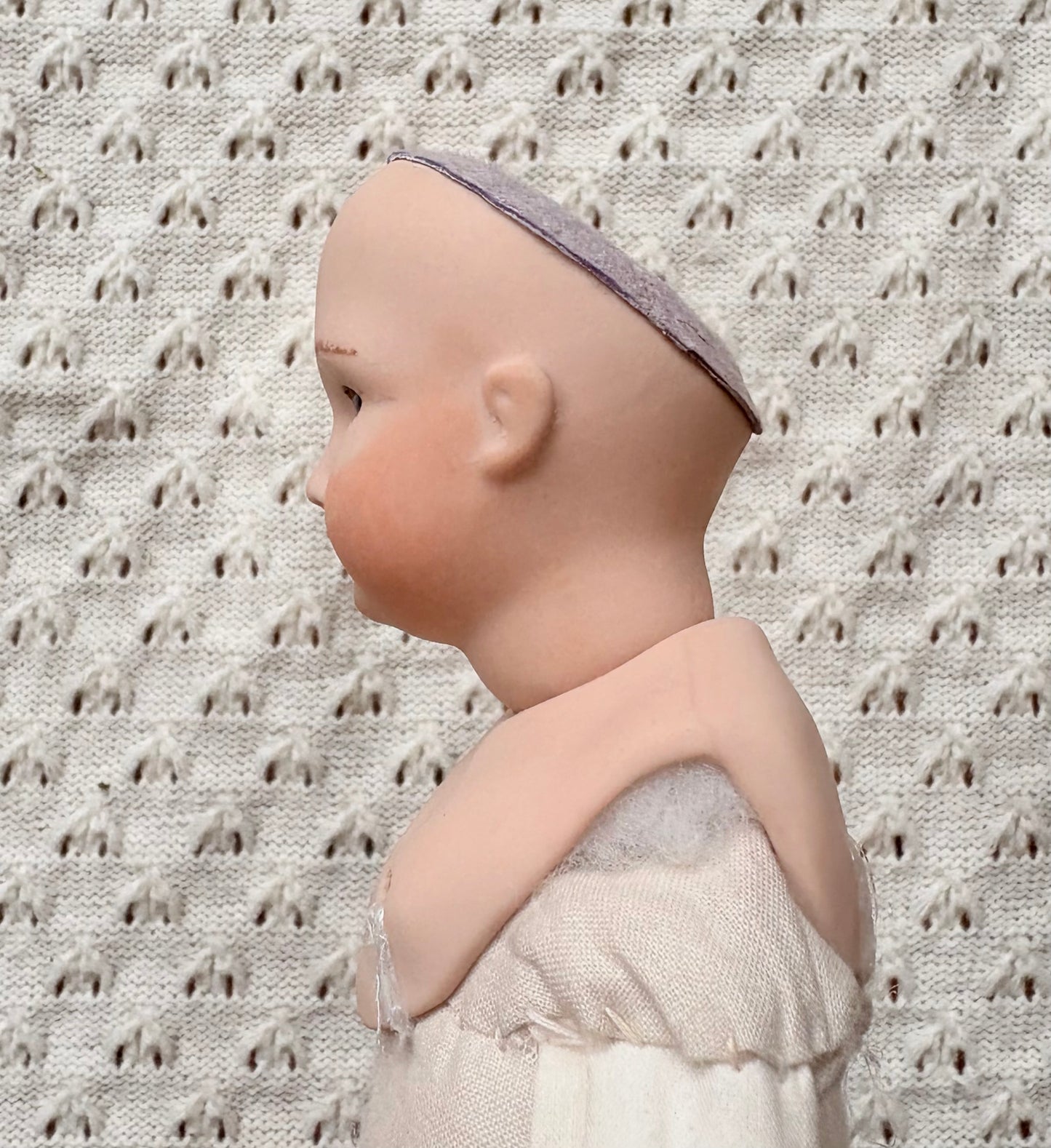 Bisque Cloth Doll