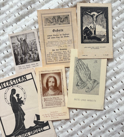 Assortment of Prayer Cards