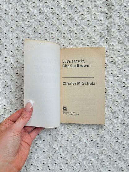 Let’s Face It, Charlie Brown! Book