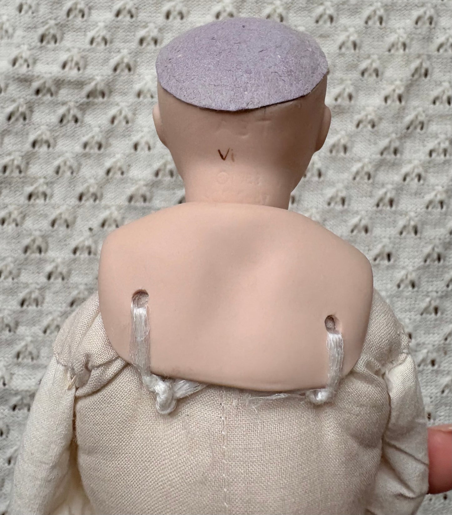 Bisque Cloth Doll