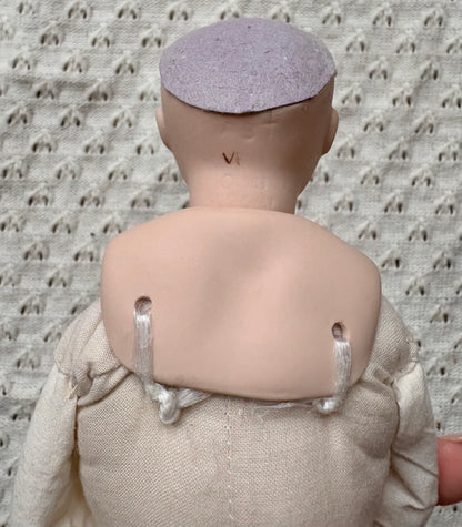Bisque Cloth Doll