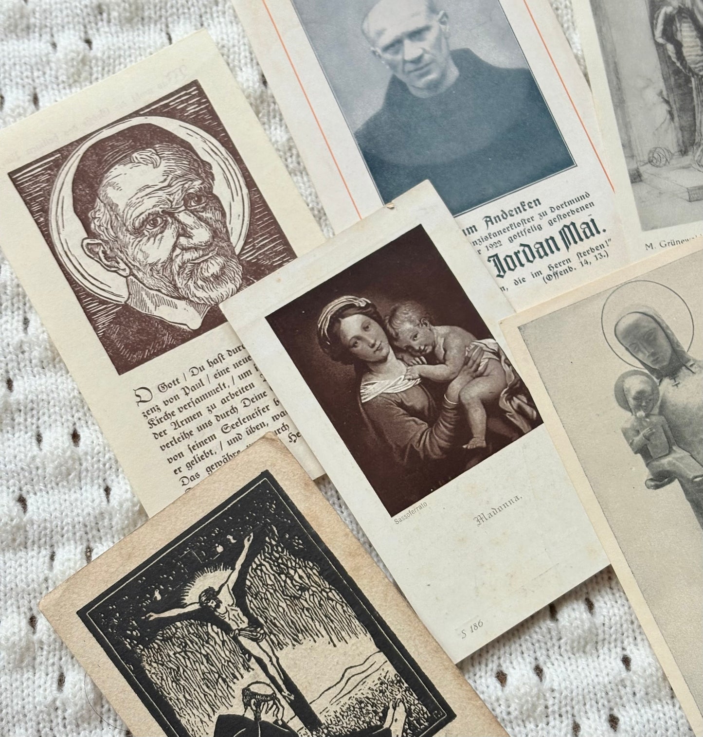 Assortment of Prayer Cards