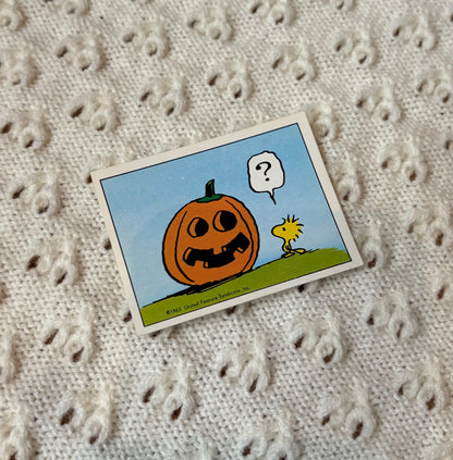 Peanuts Halloween Panini Sticker