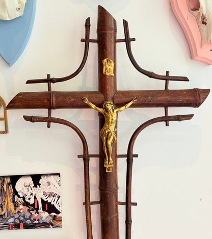 Bamboo Crucifix