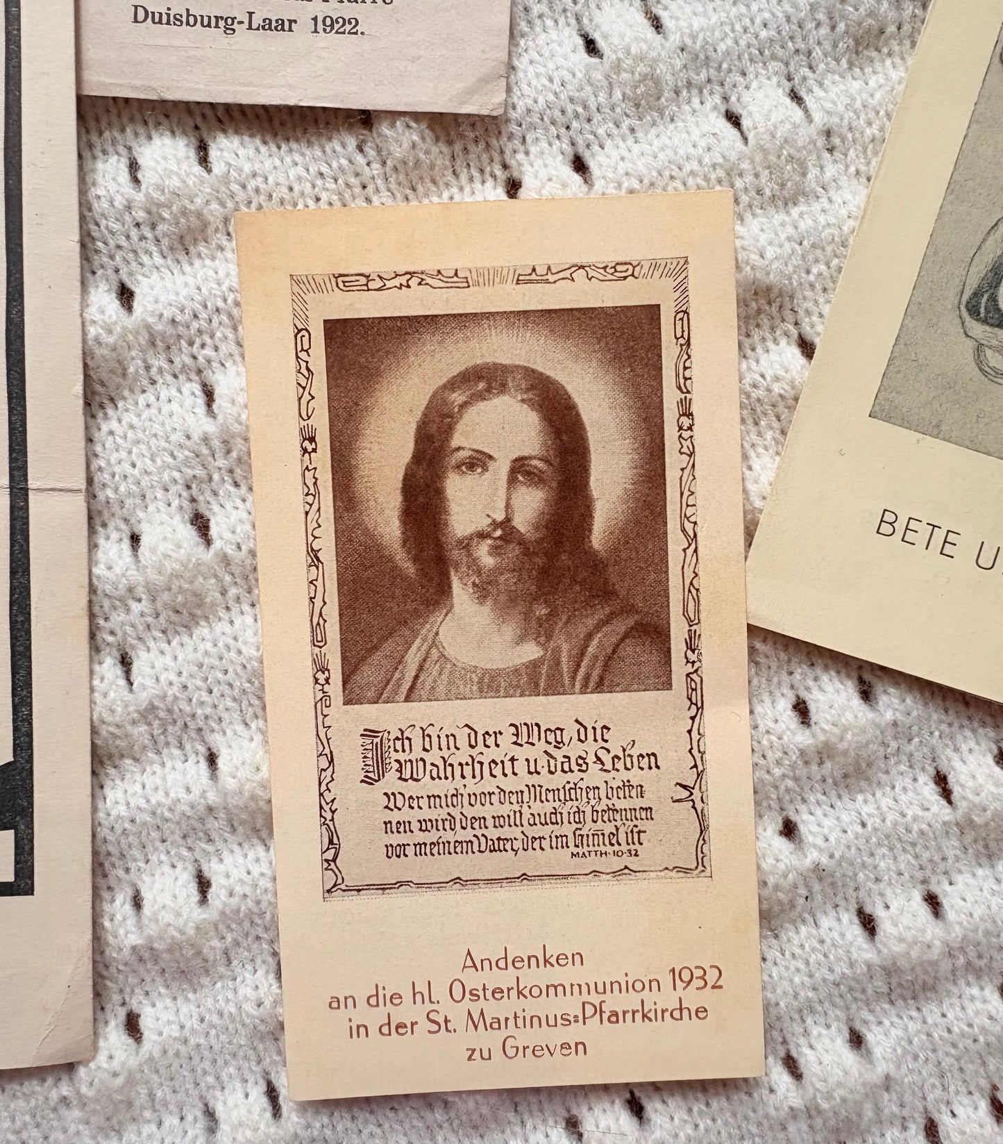 Assortment of Prayer Cards