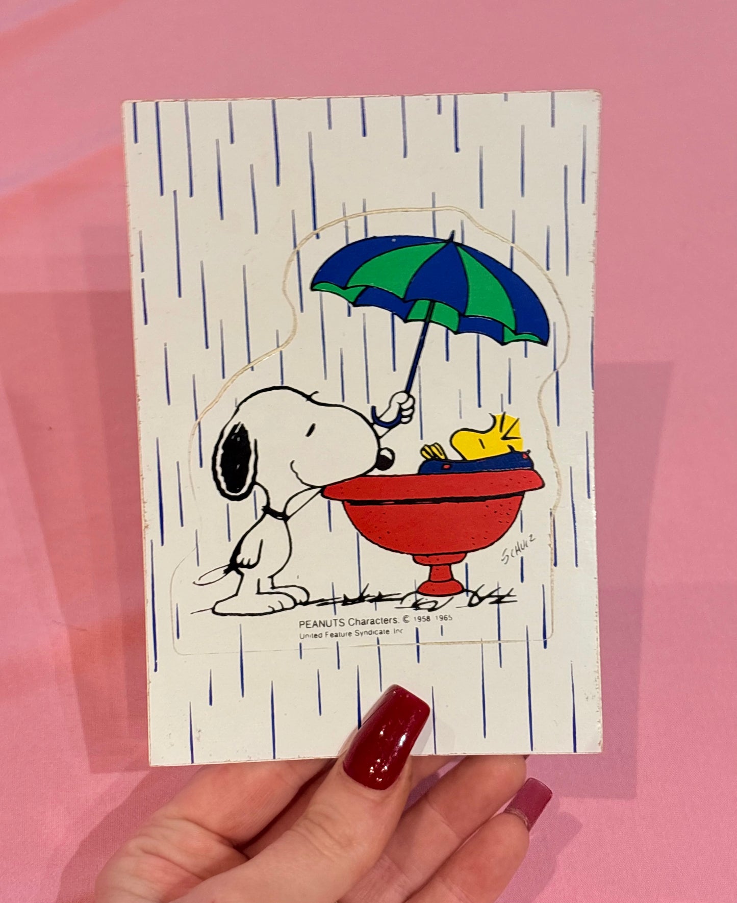 Snoopy Postcard