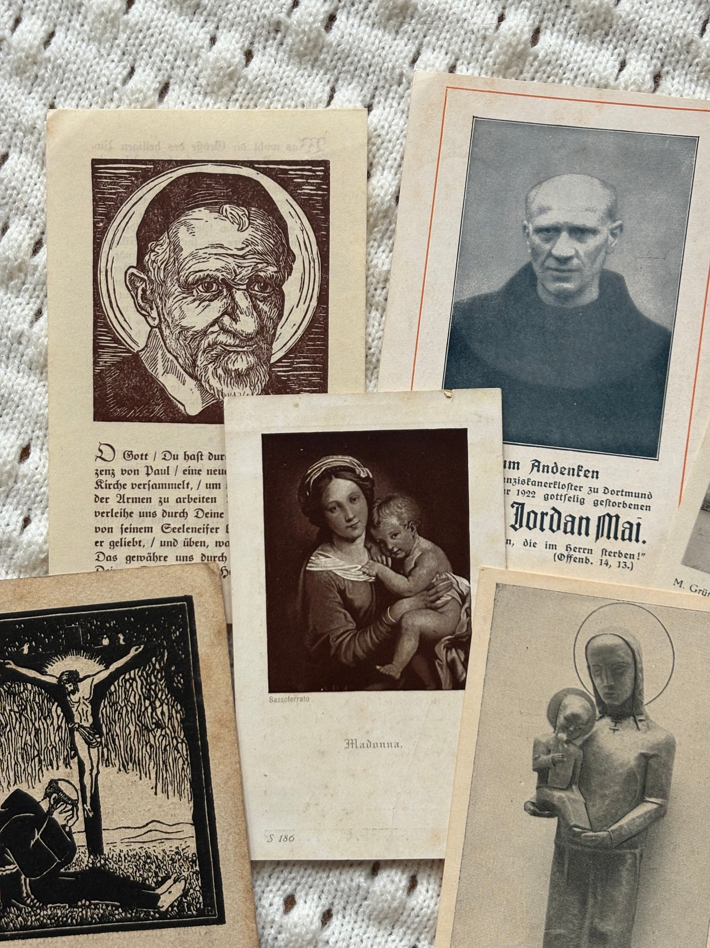 Assortment of Prayer Cards