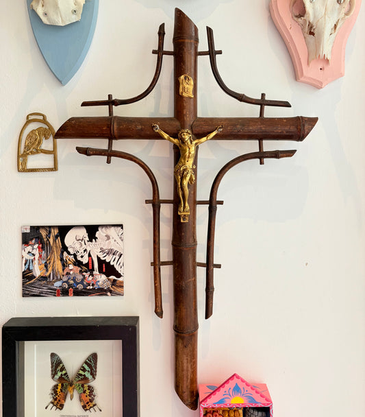 Bamboo Crucifix