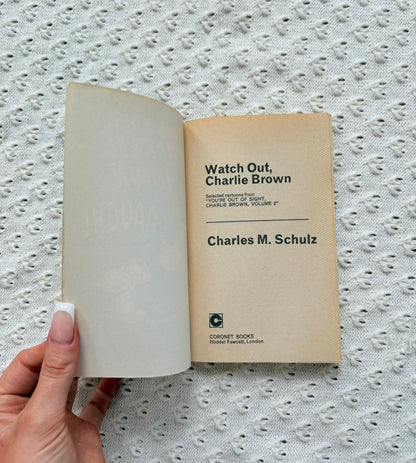 Watch Out, Charlie Brown Book