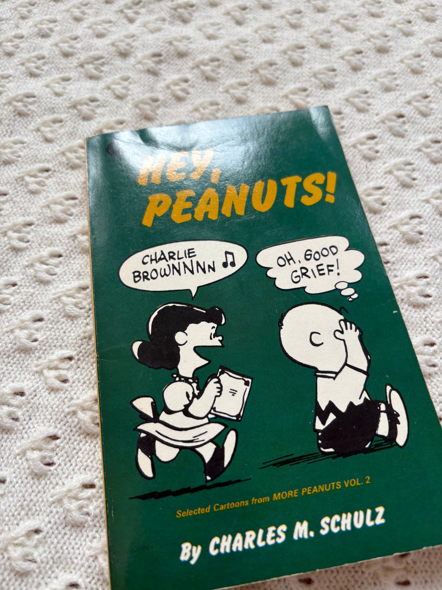Hey, Peanuts book