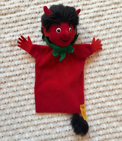 Steiff Red Devil Puppet