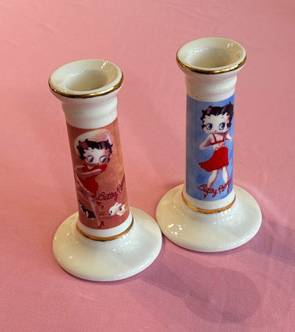 Betty Boop Candlestick Holders