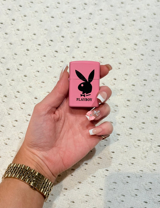 Y2K Pink Playboy Lighter