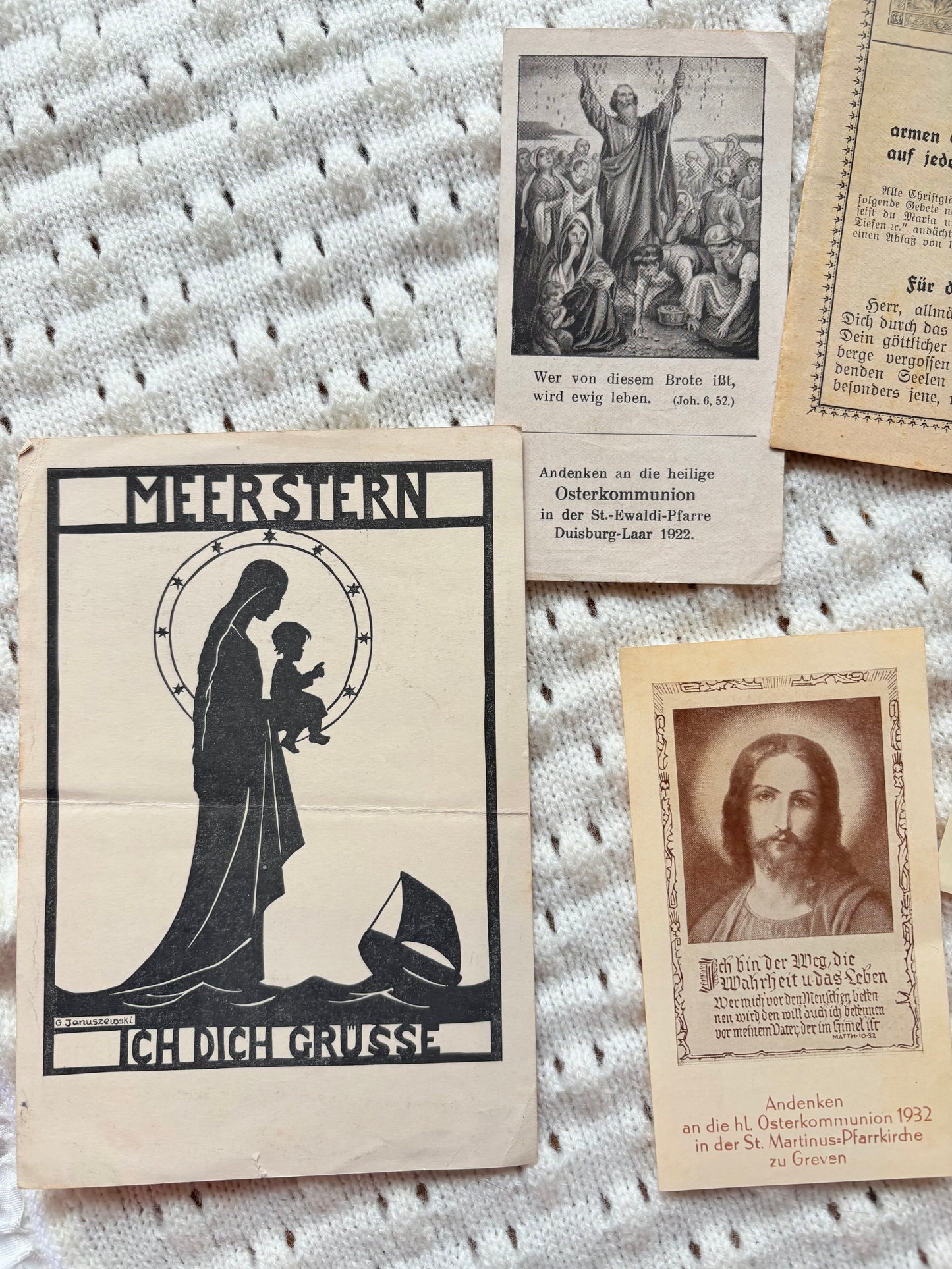 Assortment of Prayer Cards