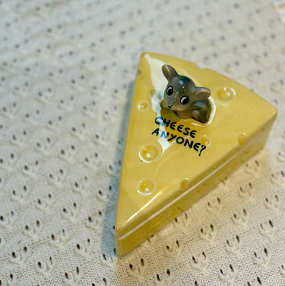 Anthropomorphic Mouse Cheese Dish
