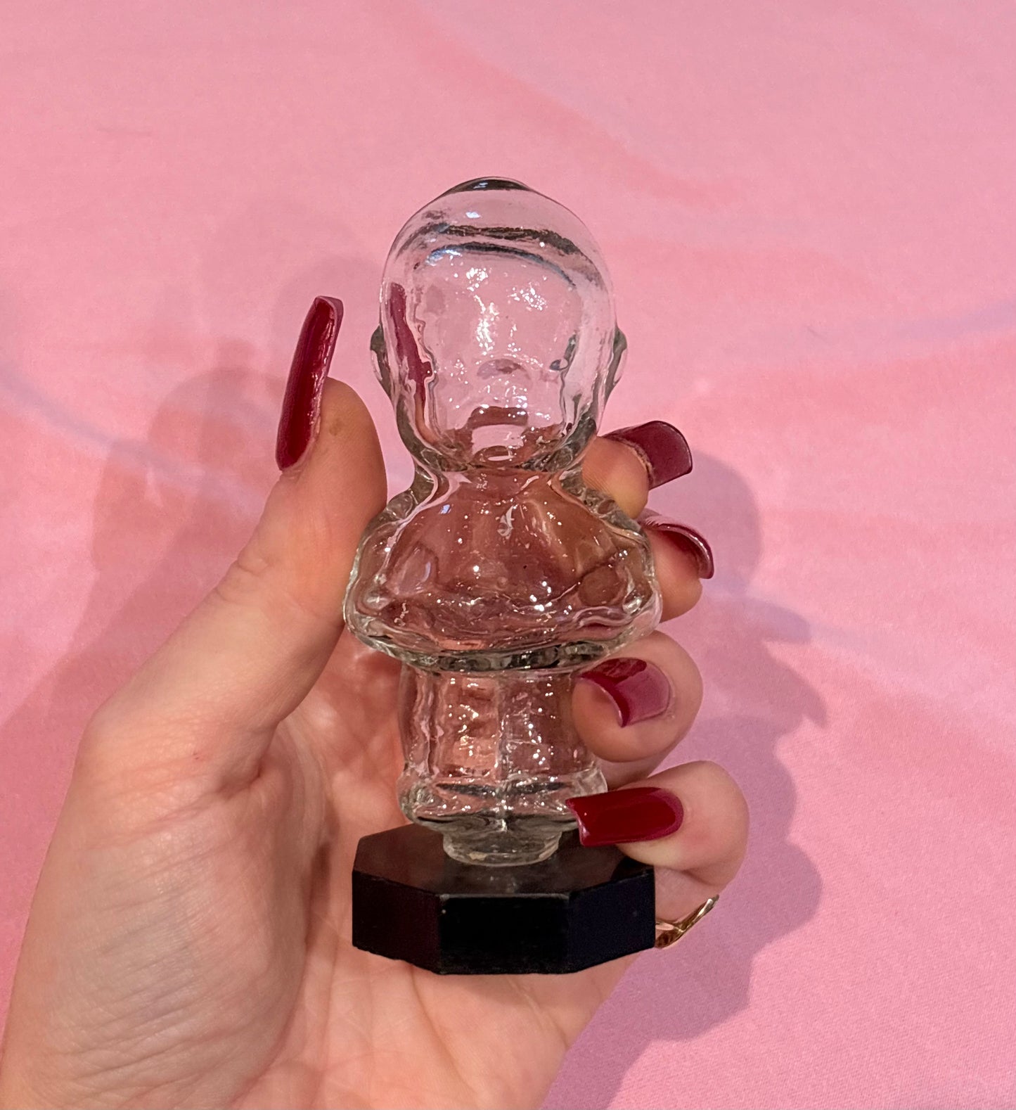 Glass Kewpie Doll Bottle