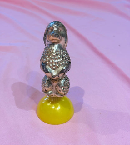 Kitsch Poodle Glass Bottle