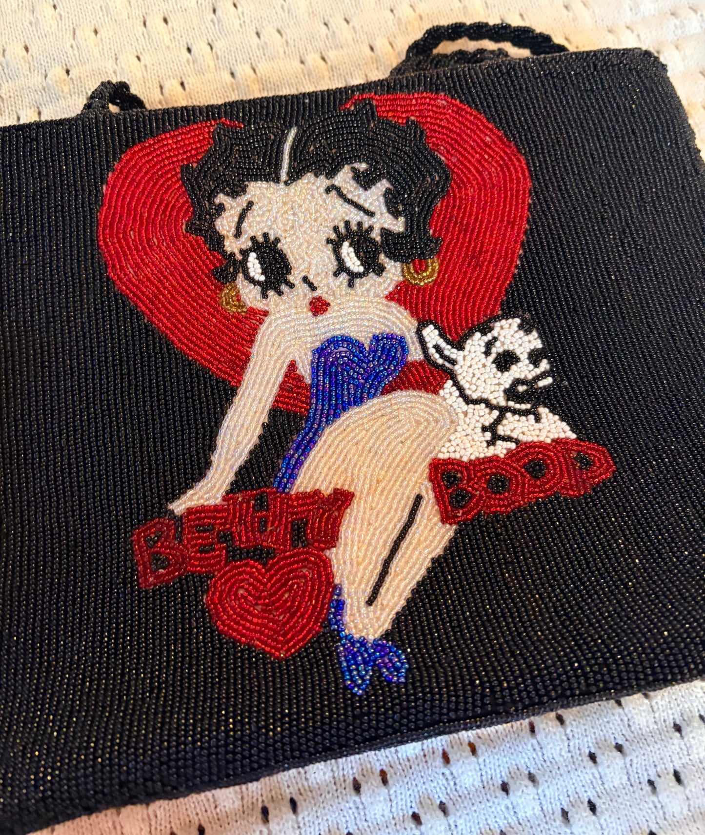 Betty Boop Beaded Bag