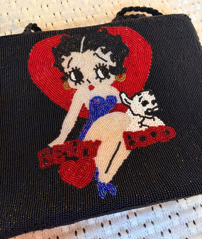 Betty Boop Beaded Bag